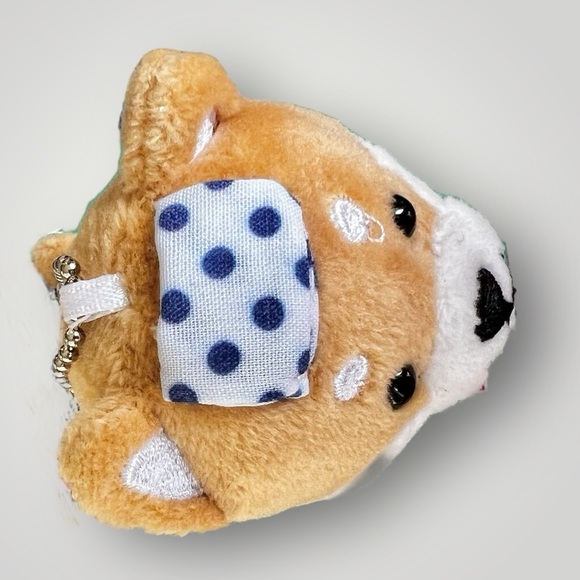 Mameshiba Kawaii Mascot Plush Ball Chain Shiba Inu Mameshiba Onsen Limited Ver. - Picture 8 of 16